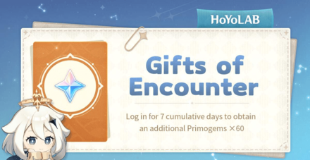 Genshin - Gifts of Encounter Event