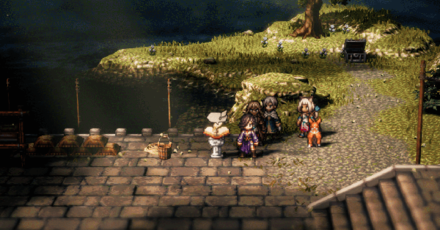 Octopath Traveler 2 - New Delsta Harbor Anchorage