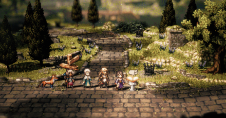 Octopath Traveler 2 - Eastern New Delsta Highroad