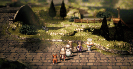 Octopath Traveler 2 - Western Clockbank Highroad