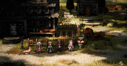 Octopath Traveler 2 - Abandoned Village