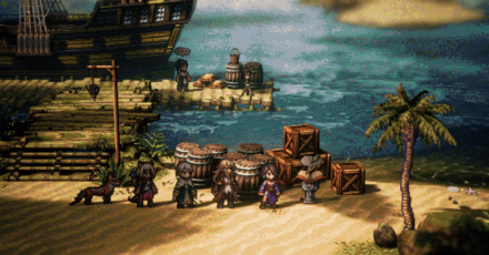 Octopath Traveler 2 - Beasting Bay Anchorage