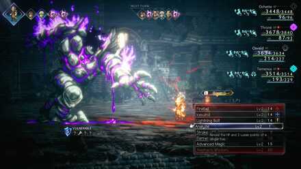 Octopath Traveler 2 - Osvald Chapter 4 - Boost Analyze