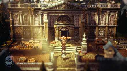 Octopath Traveler 2 - Osvald Chapter 4 - Make for the library