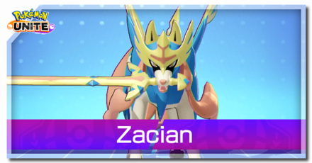 Pokemon Unite Zacian Guide and Moves