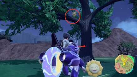 Pokemon Scarlet Violet - Sunflora Loc 19