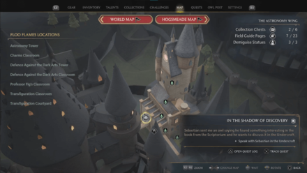 In the Shadow of Discovery Map View