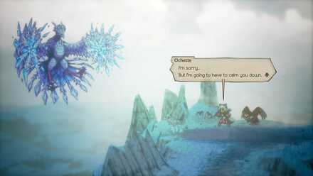 Octopath Traveller 2 - Ochette Chapter 2 Glacis Route - Defeat Glacis