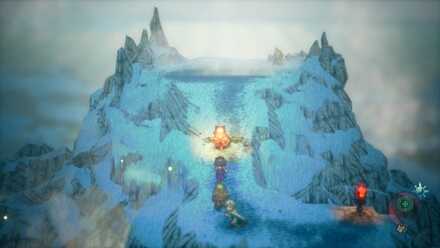 Octopath Traveller 2 - Ochette Chapter 2 Glacis Route - Make for the summit