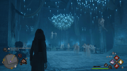 Deathday Party Room Hogwarts Legacy