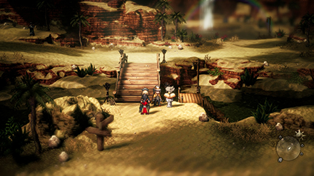Octopath Traveler 2 - Northern Ryu Sands