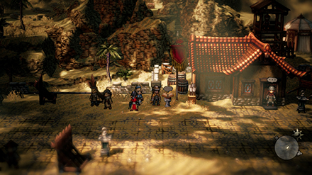 Octopath Traveler 2 - Sandflow Pass