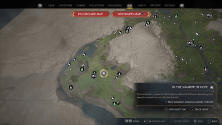 In the Shadow of Hope Map View