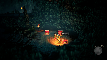 Octopath Traveler 2 - Weathered Treasure Shield Location