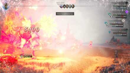 Octopath Traveller 2 - Ochette Chapter 2 Glacis Route - Use Fire Soulstones