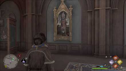 Hogwarts Legacy Portrait in a Pickle Location