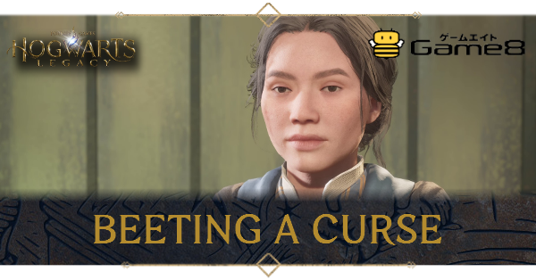 Hogwarts Legacy Beeting a Curse