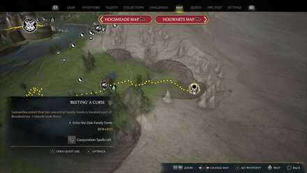 Hogwarts Legacy Beeting a Curse 2