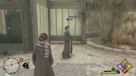 Hogwarts Legacy Beeting a Curse Location