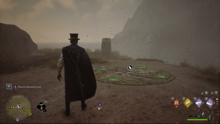 Hogwarts Legacy - West of Poidsear Castle Merlin Trial World View