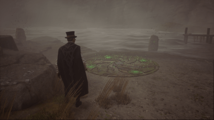 Hogwarts Legacy - Far West of Poidsear Castle Merlin Trial World View