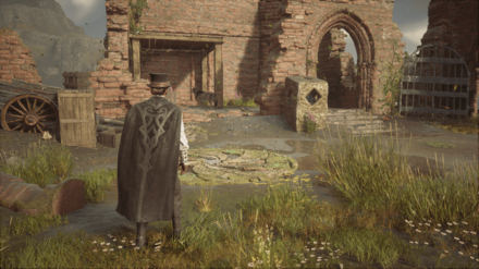 Hogwarts Legacy - Southwest of Phoenix Mountain Cave Merlin Trial World View