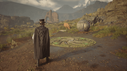 Hogwarts Legacy - Northwest of South Poidsear Coast Merlin Trial World View