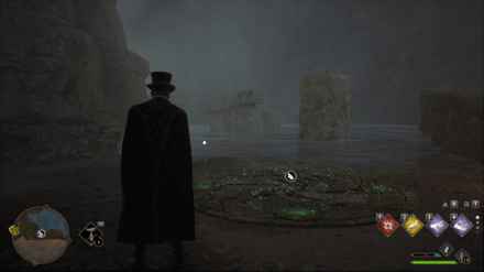 Hogwarts Legacy - Tomb of Treachery Merlin Trial World View