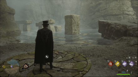 Hogwarts Legacy - Tomb of Treachery Merlin Trial - Stones