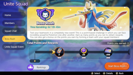 Pokemon UNITE - Boss Rush 2023 Zacian