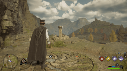 Hogwarts Legacy - North of Poidsear Castle Merlin Trial - Pyre 1