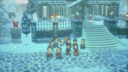 Octopath Traveler 2 - Temenos Chapter 3 - Stormhail Route - Make for the headquarters