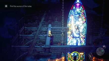Octopath Traveler 2 - Temenos Chapter 3 - Stormhail Route - Find the source of the noise