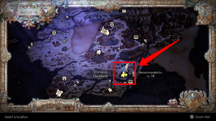 Octopath Traveler 2 Thief Guild Clockbank