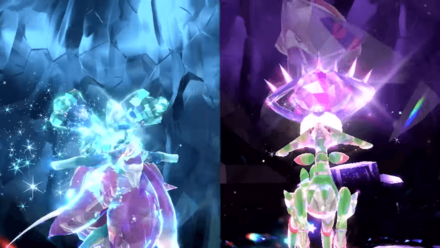 Pokemon Scarlet and Violet (SV) - Walking Wake and Iron Leaves Tera Raid Event.png