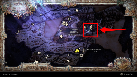 Octopath Traveler 2 Cleric Guild Borderfall