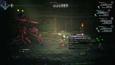 Octopath Traveler 2 - Temenos Chapter 3 - Stormhail Route - Be Ready to Cure Poison