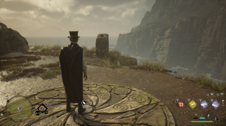 Hogwarts Legacy - West of Poidsear Castle Merlin Trial - Pillar 1