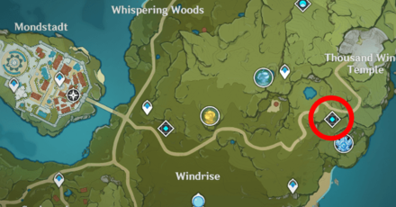 Genshin - Archon Quest Prologue Act 1 - Crash Course - Head to the Temple of the Wolf in Mondstadt