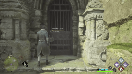 Hogwarts Legacy - North of South Poidsear Floo Flame Step 2