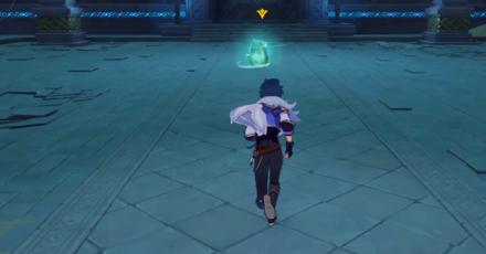 Genshin - Archon Quest Prologue Act 1 - Crash Course - Deep Within Temple of the Wolf Step 7