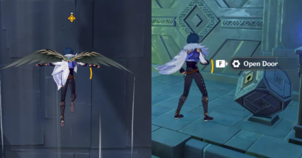 Genshin - Archon Quest Prologue Act 1 - Crash Course - Deep Within Temple of the Wolf Step 4