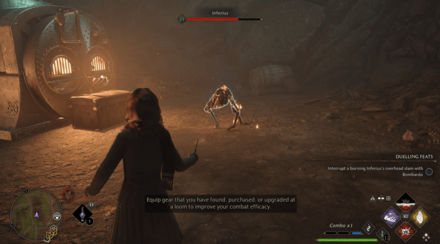 Hogwarts Legacy - Defeat Inferius inside the Vault