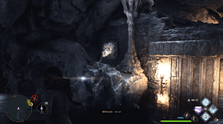 Hogwarts Legacy - Use Accio on the Lever