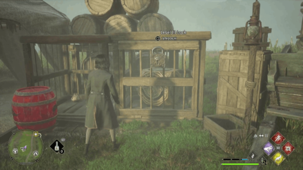 Hogwarts Legacy - South of Poidsear Castle Floo Flame Step 1