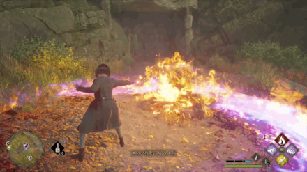 Hogwarts Legacy - South of Poidsear Castle Floo Flame Step 3