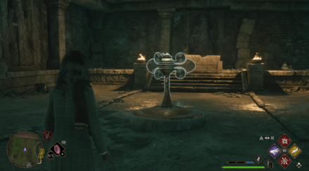 Hogwarts Legacy - Use Depulso on the Lever