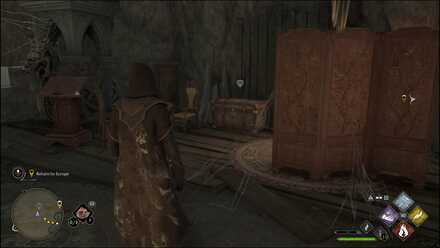 Hogwarts Legacy Map With Floating Candles Slytherin