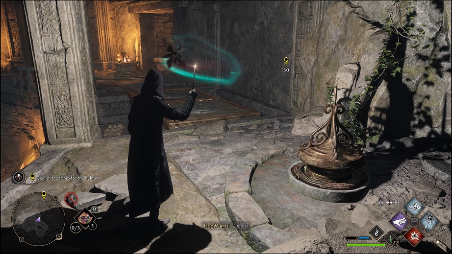 Hogwarts Legacy - The Helm of Urtkot final moth door 1