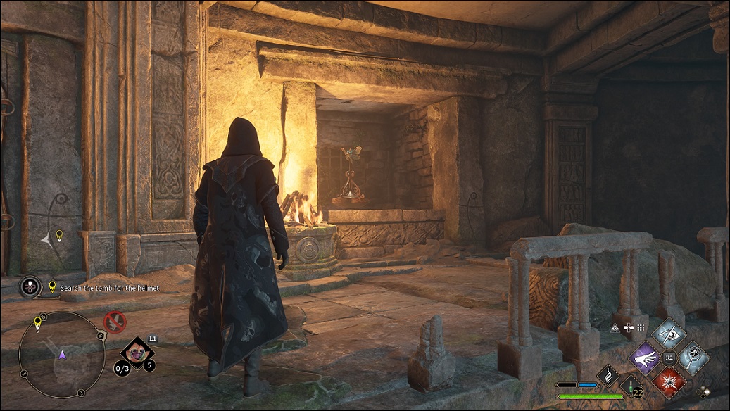 Hogwarts Legacy - The Helm of Urtkot final moth door 2